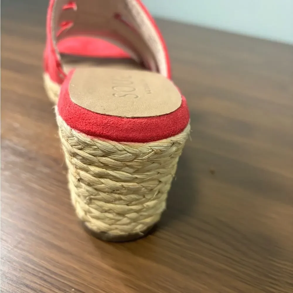 SOUL Naturalizer Pink Floral Espadrilles‎ NWOT Size 11